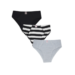 Kit Cueca Infantil Slip Cotton 3 Peças