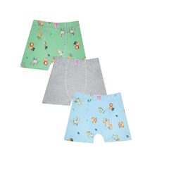 Kit Cueca Infantil Cotton 3 Peças