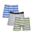 Kit 03 Cuecas Boxer em Cotton (Estampas Variadas) - loja online