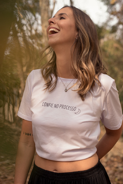 Tshirt Baby Look Confie no Processo