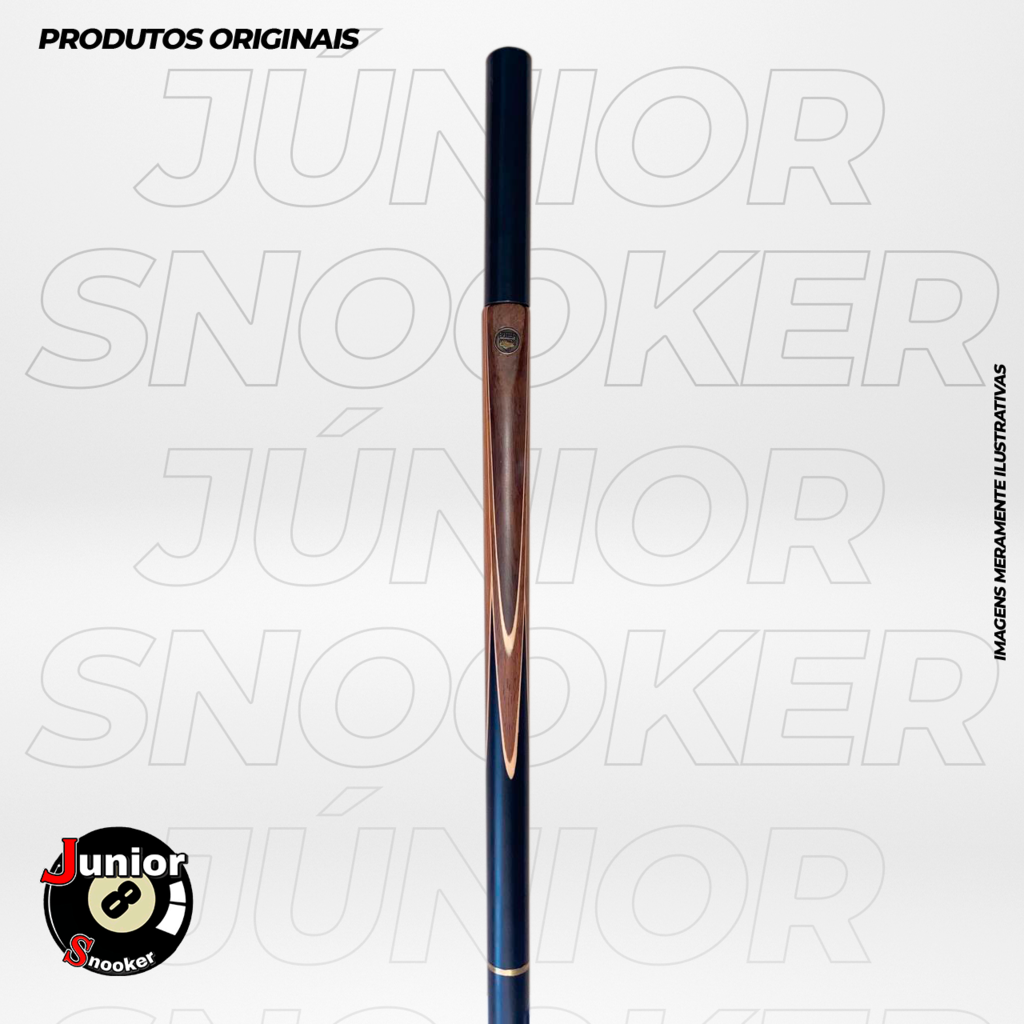 Taco Sinuca Buffalo 3/4 Madeira Ash Junior Snooker Vermelho