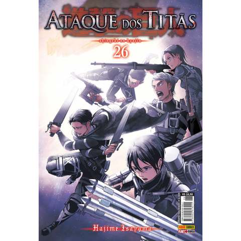 Mangá Ataque dos Titãs 27 Panini, mangalivre, Shingeki no Kyojin, Sh