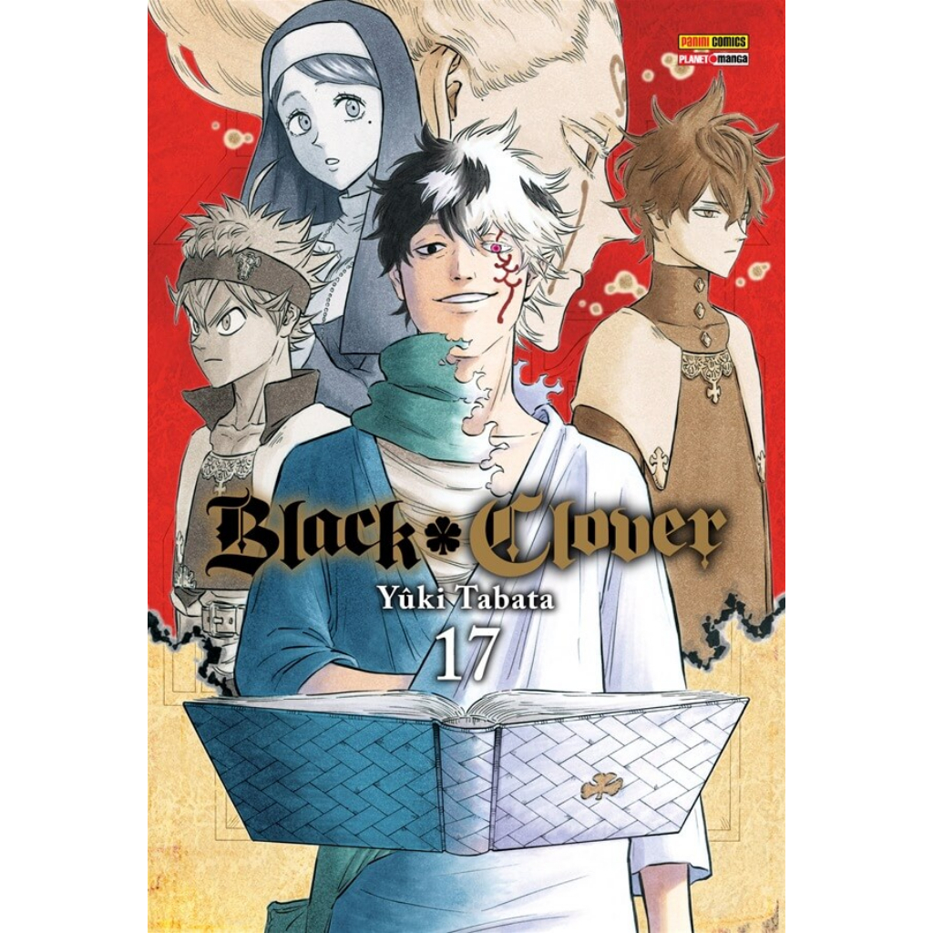 Black Clover Mangá Volume 1 Capa Comum Livro Português br em