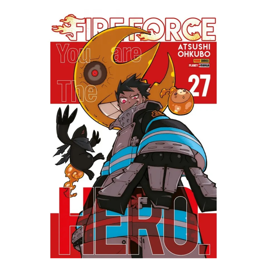 Mangá Fire Force 27 Panini, mangalivre