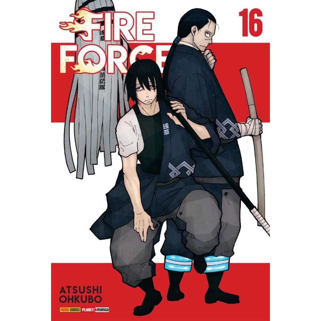 Mangá Fire Force 16 Panini, mangalivre