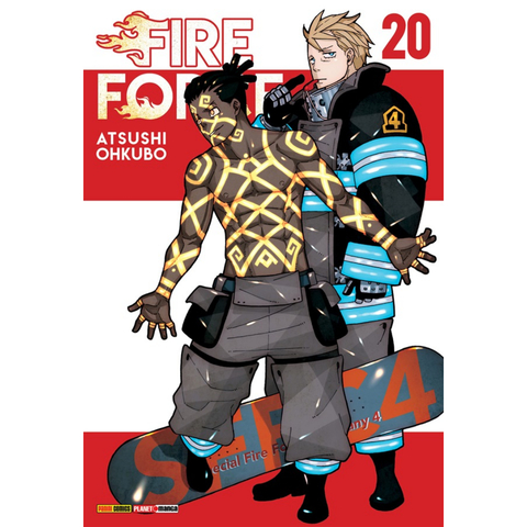 Mangá Fire Force 26 Panini, mangalivre