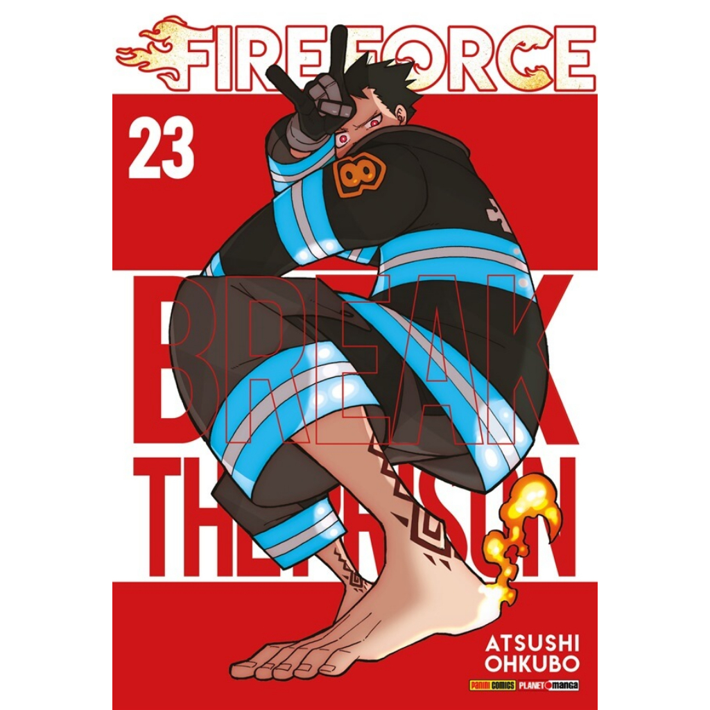 Mangá Fire Force 23 Panini, mangalivre