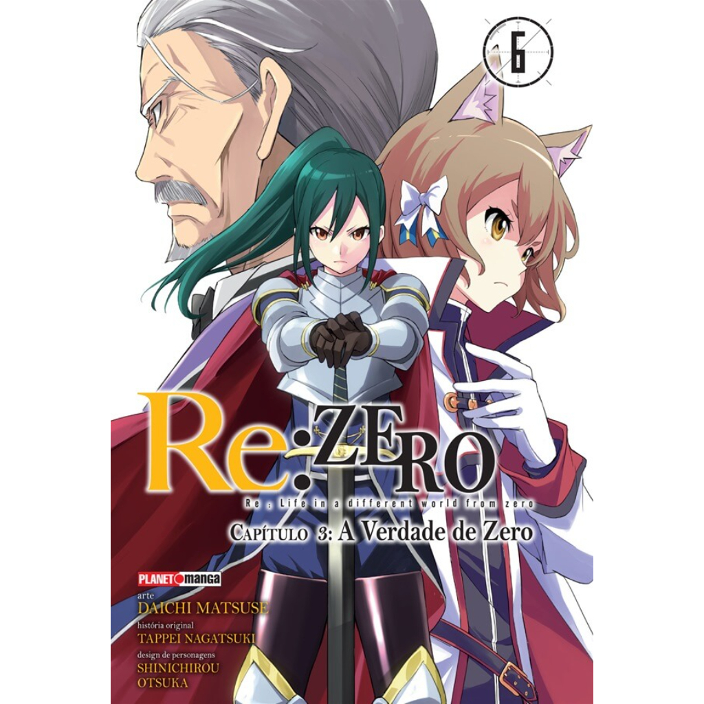 Mangá Re:Zero - Capítulo 02 - Uma Semana na Mansão 02 Panini, manga