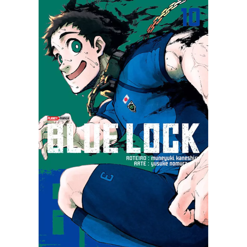 Mangá Blue Lock 10 Panini, mangalivre