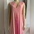 Vestido longo rosa AcBrand (M) - comprar online