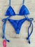 Conjunto Cortininha Bordadinho Praia Azul #3 - comprar online