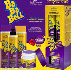 Kit Capilar Bababell Bell Corpus (4 itens) - Makemô Cosméticos