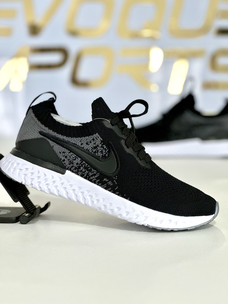 Nike Epic Fly Knite Black Phantom Evoque Imports