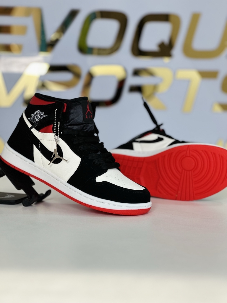 Air Jordan 1 RETRO High BRED TOE (Camurça)