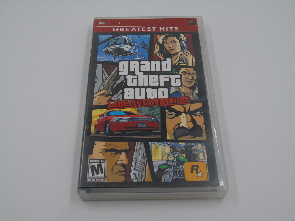 Jogo Psp Gta Grand Theft Auto Liberty. City Stories Completo - Desconto no  Preço