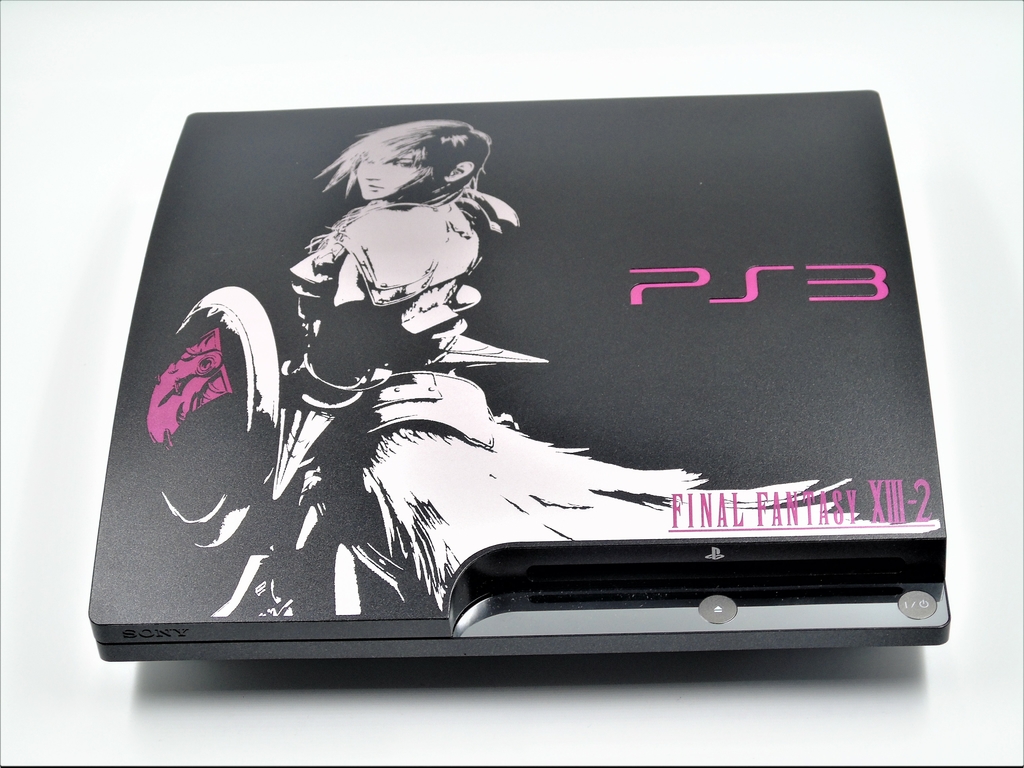 CONSOLE - PLAYSTATION 3 SLIM - EDIÇÃO LIMITADA FINAL FANTASY XIII-2 320GB  (4)