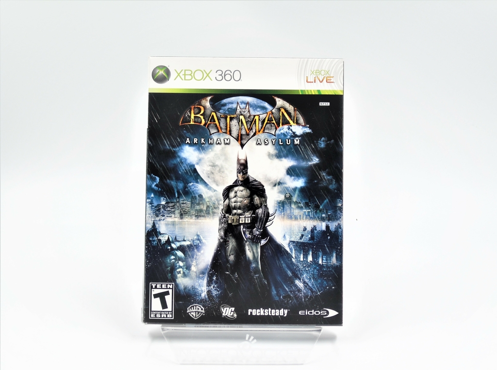 Jogo Batman Arkham Asylum + Arkham City Xbox 360 Lacrado