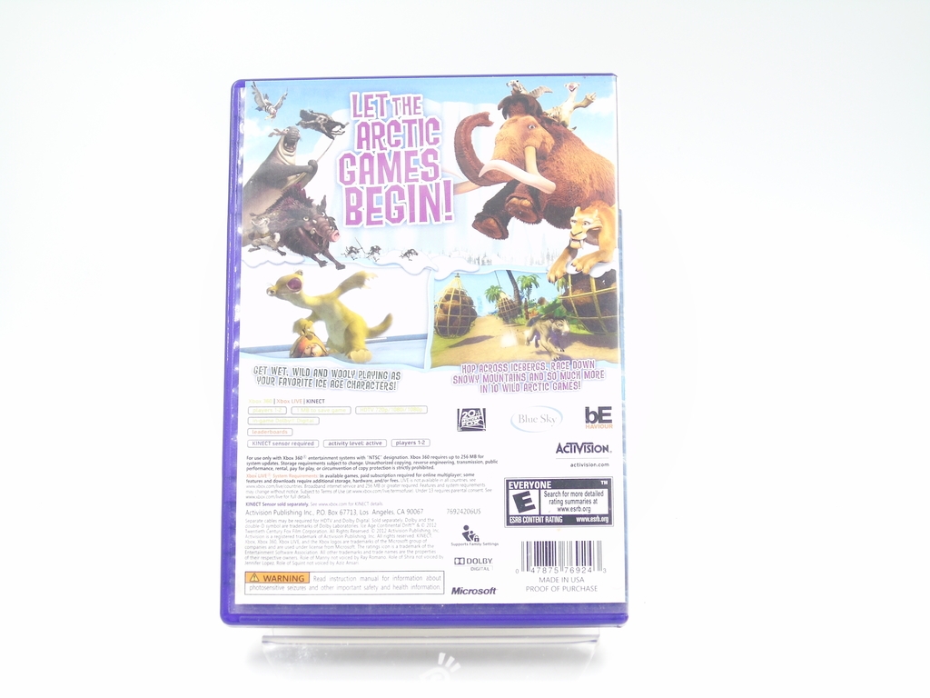 JOGO XBOX 360 - ICE AGE: CONTINENTAL DRIFT (1)