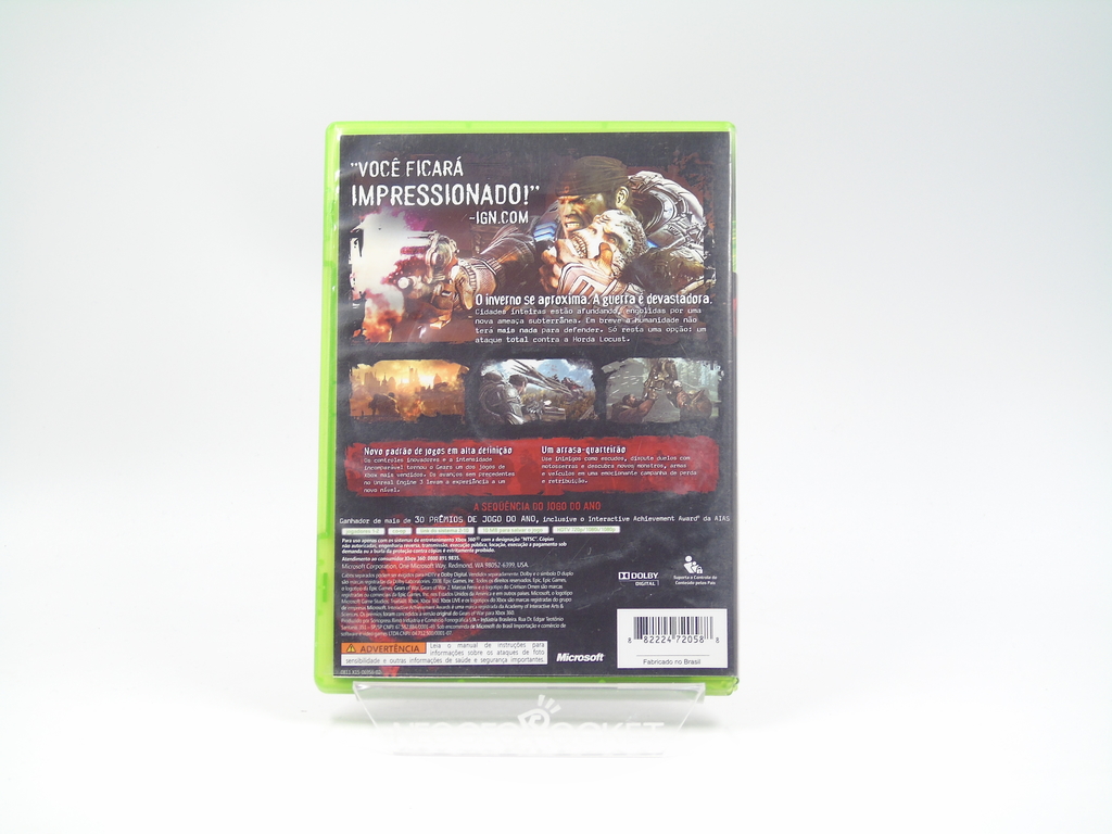 JOGO XBOX 360 - GEARS OF WAR 2 (1)