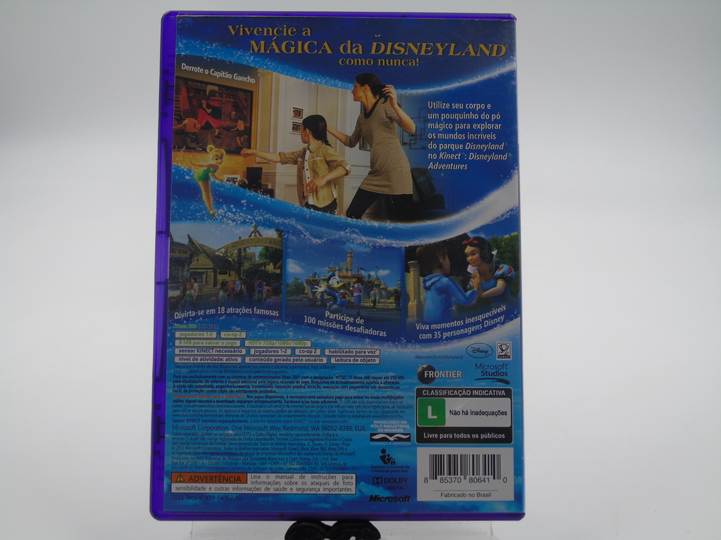 Jogo Xbox 360 Kinect Disneyland: Adventures - Microsoft Game