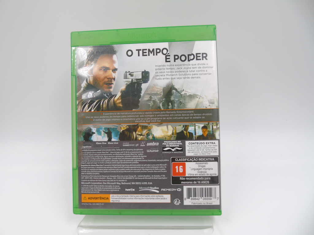 Quantum Break - Xbox One - Game Games - Loja de Games Online