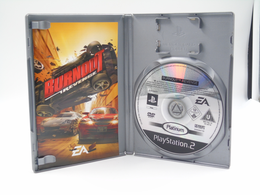 O JOGO DE DESTRUIÇÃO DE CARROS DO PS2 - BURNOUT REVENGE! 