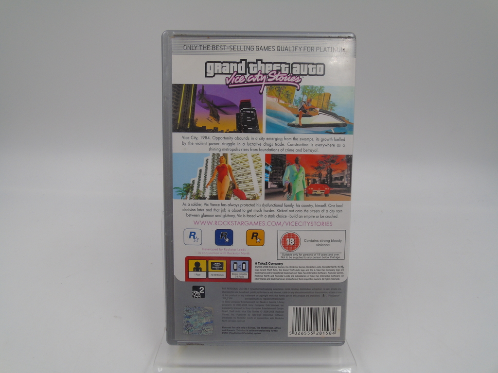 Grand Theft Auto: Vice City Stories (RockStar Classics) - Sony PSP