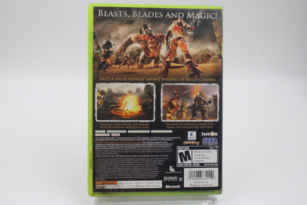 Jogo Golden Axe: Beast Rider - Xbox 360 em Promoção na Americanas