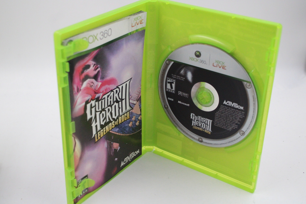 Jogo Guitar Hero III Legends Of Rock Xbox 360 Usado - Meu Game