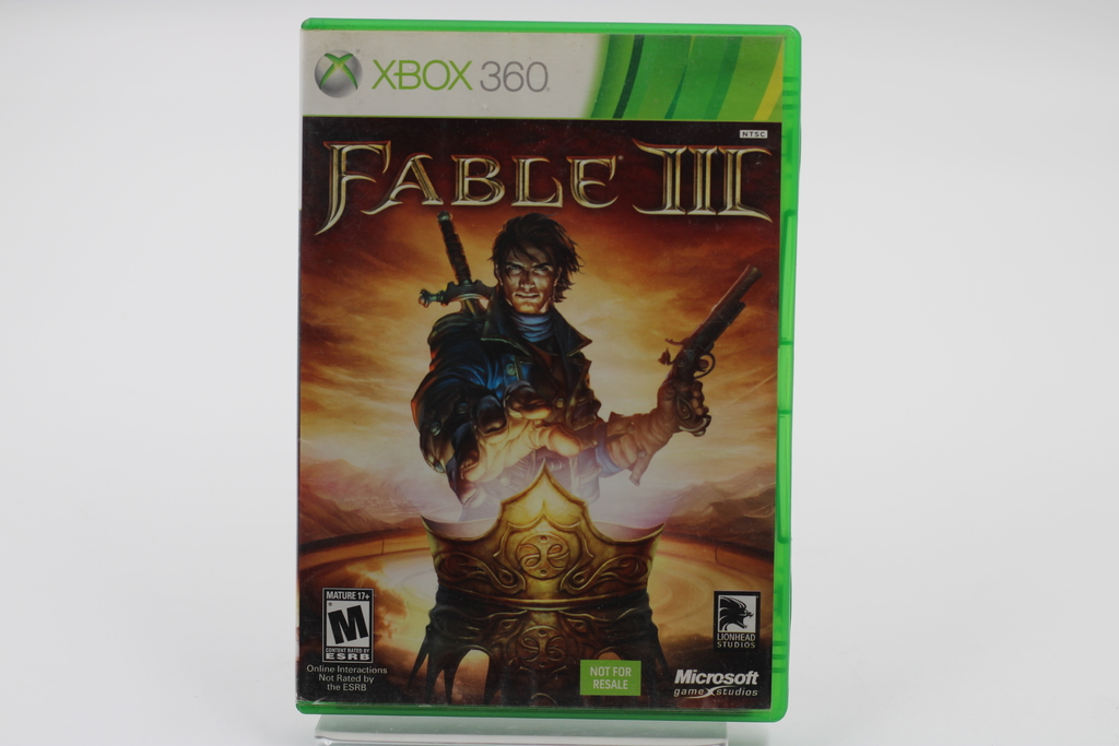 fable 3 - jogo para xbox 360 - fable iii - Retro Games