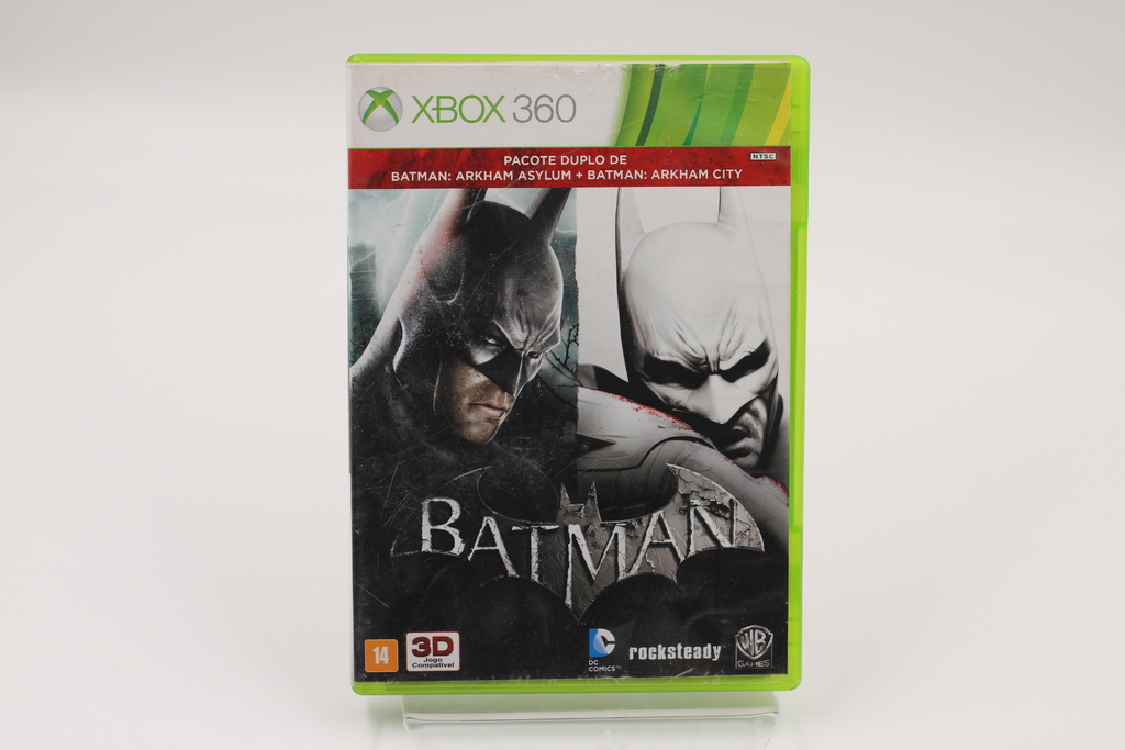 Gameteczone Jogo Xbox 360 Batman Arkham Asylum - Eidos São Paulo