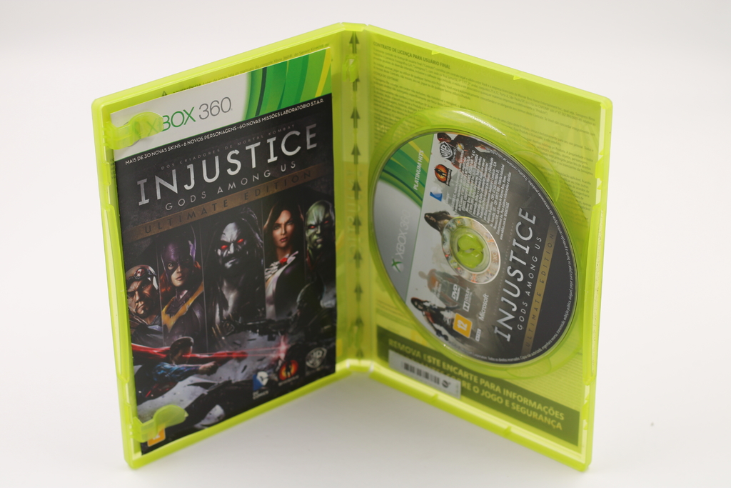 JOGO P/ XBOX 360 INJUSTICE GODS AMONG US ULTIMATE