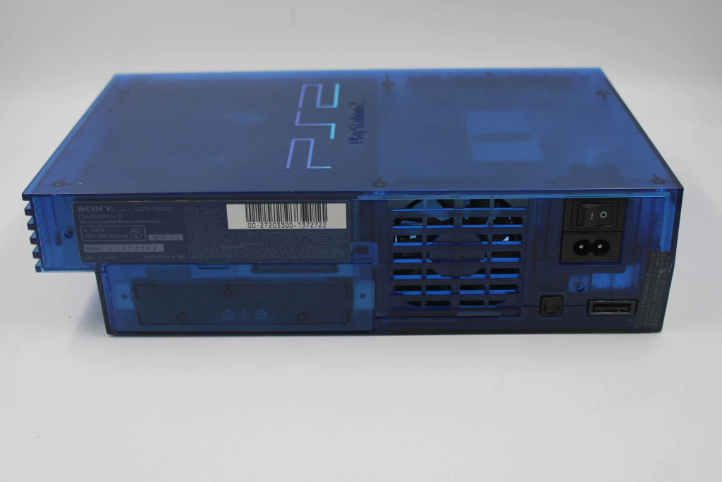 CONSOLE - PLAYSTATION 2 FAT OCEAN BLUE (JP VER.) (1)