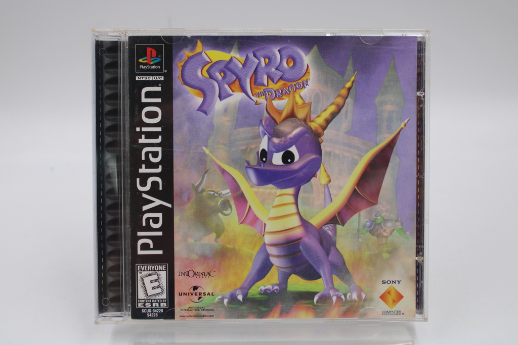 SPYRO THE DRAGON-PLAYSTATION 1-JOGO ZERADO(1/) 