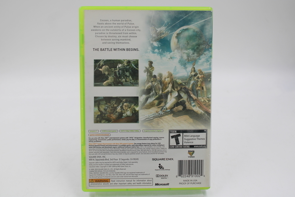 Final Fantasy XIII Xbox 360 - Compra jogos online na