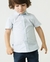 Camisa Infantil para Menino em Tricoline com Botões - Miniatura - Loja de Roupa Infantil Minimalista e Atemporal