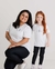 Kit Camiseta Dia das Mães - Tamanho 1 infantil + P adulto - Miniatura - Loja de Roupa Infantil Minimalista e Atemporal