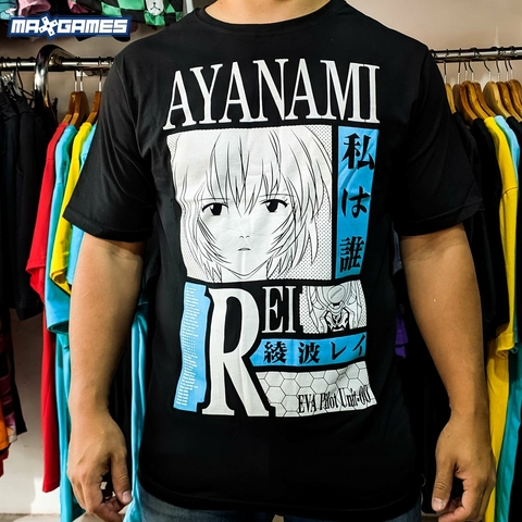 Remera Rei Ayanami - Evangelion