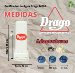 COMBO 24 MESES ARSENICO- Purificador de Agua MP90 + 1 FILTRO DE REPUESTO - tienda online