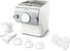 Philips Avance Collection HR2378/06 - Máquina para hacer pasta y fideos con 8 discos moldeadores de pasta