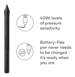 Tableta Gráfica Wacom Ctl4100, 4096 Niveles De Sensibilidad en internet