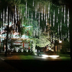 Abdqpc Ducha Lluvia Luces De Navidad Al Aire Libre