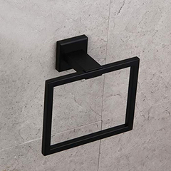 Toallero Moderno Negro Sus304 De Acero Inoxidable Para Baño - Danielle's Store