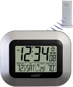 Reloj Digital Atómico De Pared Con Temperatura - tienda online