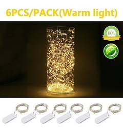 Funciona Con Pilas Con 20 Micro Leds En Alambre De Cobre - comprar online