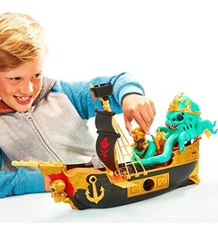 Imagen de Treasure X Sunken Gold Treasure Ship Playset - 25 Levels Of