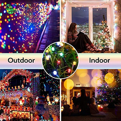 Toodour 200 Luces Led Solares De Cadena (7 Opciones De Color en internet