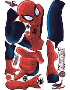 Ultimate Spiderman Peel And Stick Tatuajes De Pared Gigante en internet