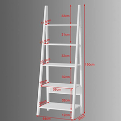 Imagen de Haotian Frg61-w - Estantería Moderna De 5 Niveles, Estanterí