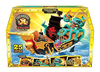 Treasure X Sunken Gold Treasure Ship Playset - 25 Levels Of